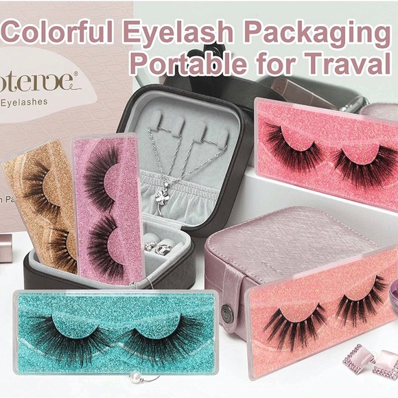 ✨Faux Mink 3D Fluffy Lashes, 10 Sets-contains 18mm & 20mm Lashes of Mixed Styles - Picture 7 of 7